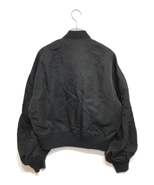 Noble（ノーブル）Noble (ノーブル) ヴィンテージナイロンコンパクトMA1 ブラック サイズ:記載なしの古着・服飾アイテム