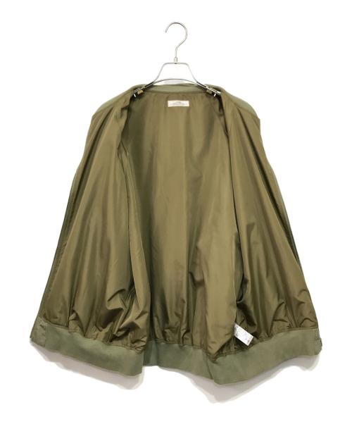 JOURNAL STANDARD relume（ジャーナルスタンダード レリューム）JOURNAL STANDARD relume (ジャーナルスタンダード レリューム) ウォッシャブルナイロンタッサーMA-1 グリーン サイズ:記載なしの古着・服飾アイテム