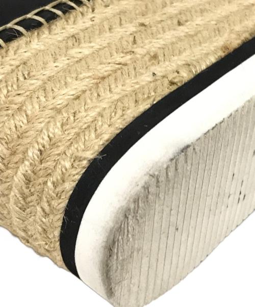 SEE BY CHLOE（シーバイクロエ）SEE BY CHLOE (シーバイクロエ) ウェッジソールサンダル ブラック サイズ:37の古着・服飾アイテム