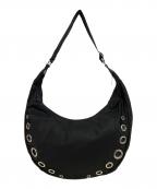 LeSportsacレスポートサック）の古着「GROMMET SHOULDER BAGオニキスグロメッツ」｜ブラック