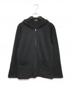 tricot COMME des GARCONSトリココムデギャルソン）の古着「ニットジップパーカー」｜ブラック