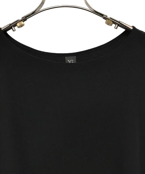 Y's（ワイズ）Y's (ワイズ) CREPE de CHINE BIG DRESS ブラック サイズ:1の古着・服飾アイテム