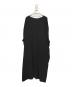 Y's (ワイズ) CREPE de CHINE BIG DRESS ブラック サイズ:1：32000円