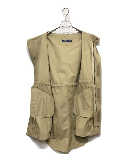 POLO RALPH LAUREN（ポロ・ラルフローレン）POLO RALPH LAUREN (ポロ・ラルフローレン) ポニー刺繍モッズコート ベージュ サイズ:XSの古着・服飾アイテム