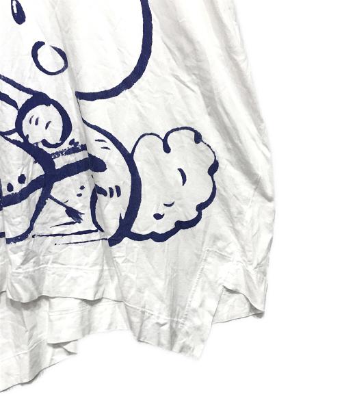 Vivienne Westwood RED LABEL（ヴィヴィアンウエストウッドレッドレーベル）Vivienne Westwood RED LABEL (ヴィヴィアンウエストウッドレッドレーベル) うさぎプリントオーバーサイズTシャツ ホワイト サイズ:2の古着・服飾アイテム