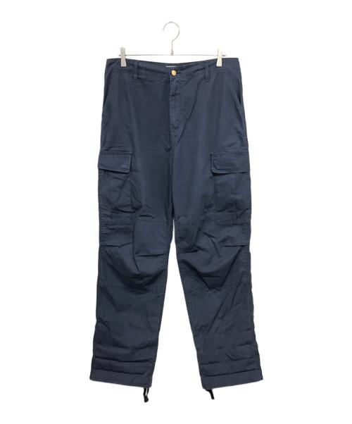 Carhartt WIP（カーハート ワークインプログレス）CARHARTT WIP (カーハート ワークインプログレス) リップストップカーゴパンツ ネイビー サイズ:34の古着・服飾アイテム
