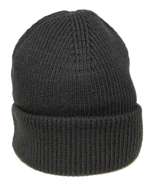 ALEXANDER WANG（アレキサンダー・ワン）ALEXANDER WANG (アレキサンダーワン) DEBOSS BEANIE ニット帽 ブラックの古着・服飾アイテム
