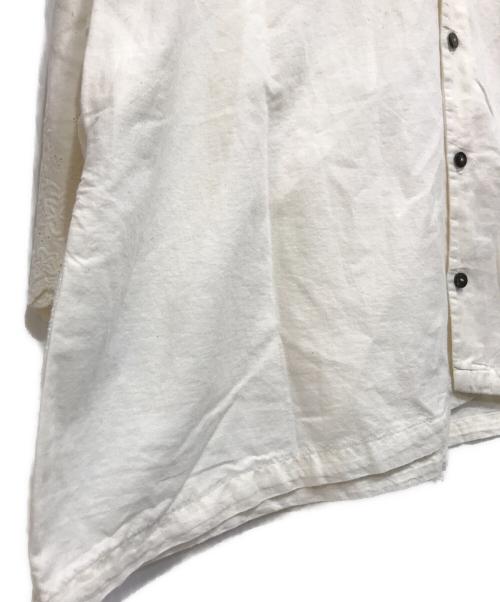 millie haven（ミリーヘイヴォン）millie haven (ミリーヘイヴォン) ワイドブラウス ホワイト サイズ:FREEの古着・服飾アイテム