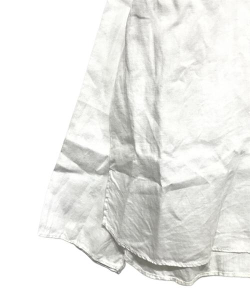 journal standard luxe（ジャーナルスタンダード ラックス）JOURNAL STANDARD LUXE (ジャーナルスタンダード リュクス) ソフトリネン セーラーシャツ ホワイト サイズ:記載なしの古着・服飾アイテム