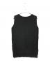 L'Appartement (アパルトモン) Linen CTN N/S Knitリネンコットン ノースリーブ ニット ブラック サイズ:記載なし：5000円