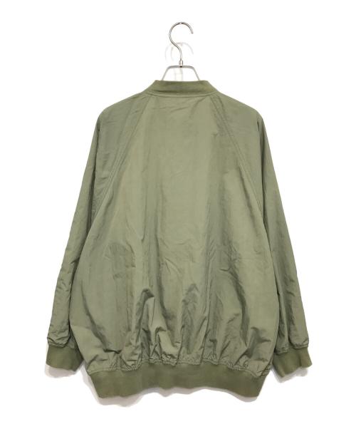 JOURNAL STANDARD relume（ジャーナルスタンダード レリューム）JOURNAL STANDARD relume (ジャーナルスタンダード レリューム) ウォッシャブルナイロンタッサーMA-1 グリーン サイズ:Fの古着・服飾アイテム