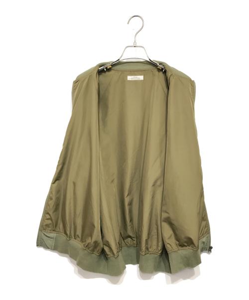 JOURNAL STANDARD relume（ジャーナルスタンダード レリューム）JOURNAL STANDARD relume (ジャーナルスタンダード レリューム) ウォッシャブルナイロンタッサーMA-1 グリーン サイズ:Fの古着・服飾アイテム