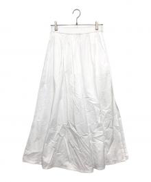 DEUXIEME CLASSE（ドゥーズィエム クラス）の古着「pleasantly スカート」｜ホワイト