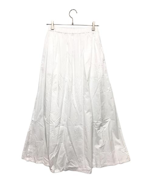 DEUXIEME CLASSE（ドゥーズィエム クラス）Deuxieme Classe (ドゥーズィエム クラス) pleasantly スカート ホワイト サイズ:36の古着・服飾アイテム