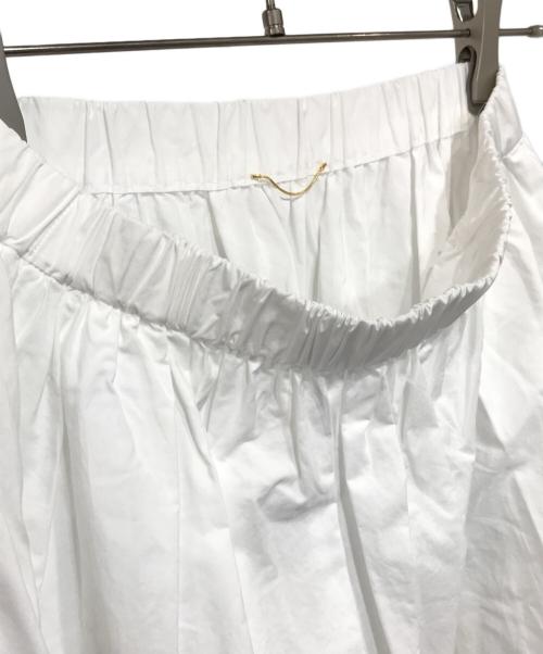 DEUXIEME CLASSE（ドゥーズィエム クラス）Deuxieme Classe (ドゥーズィエム クラス) pleasantly スカート ホワイト サイズ:36の古着・服飾アイテム
