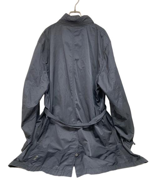 ARMANI COLLEZIONI（アルマーニ コレツィオーニ）ARMANI COLLEZIONI (アルマーニ コレツィオーニ) ナイロンブレンド テックベルテッドコート ブラック サイズ:58の古着・服飾アイテム