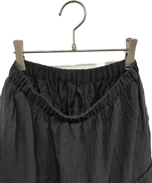 CASA FLINE（カーサフライン）CASA FLINE (カーサフライン) コットンティアードスカート グレー サイズ:FREEの古着・服飾アイテム