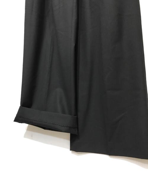 BARNYARDSTORM（バンヤードストーム）BARNYARDSTORM (バンヤードストーム) ダブルクロスワイドパンツ ブラック サイズ:1の古着・服飾アイテム