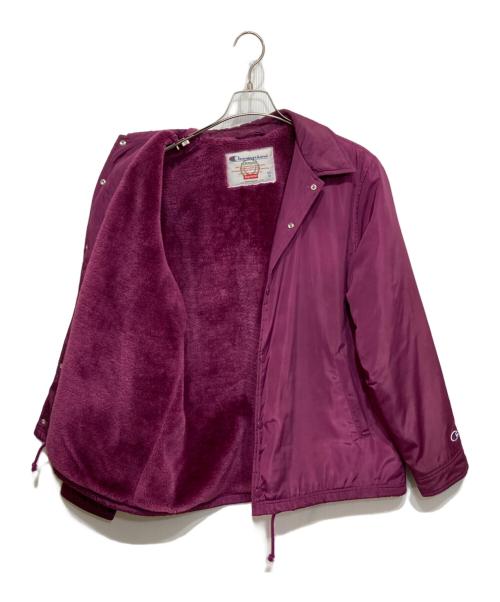 Champion（チャンピオン）Champion (チャンピオン) SUPREME (シュプリーム) Label Coaches Jacket パープル サイズ:Ｍの古着・服飾アイテム