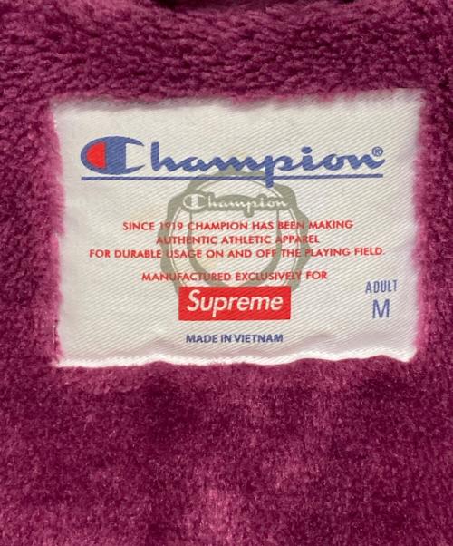 Champion（チャンピオン）Champion (チャンピオン) SUPREME (シュプリーム) Label Coaches Jacket パープル サイズ:Ｍの古着・服飾アイテム