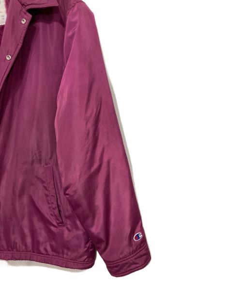 Champion（チャンピオン）Champion (チャンピオン) SUPREME (シュプリーム) Label Coaches Jacket パープル サイズ:Ｍの古着・服飾アイテム