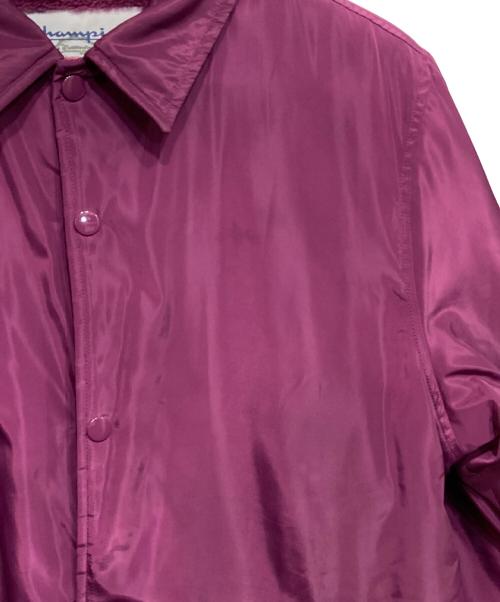 Champion（チャンピオン）Champion (チャンピオン) SUPREME (シュプリーム) Label Coaches Jacket パープル サイズ:Ｍの古着・服飾アイテム