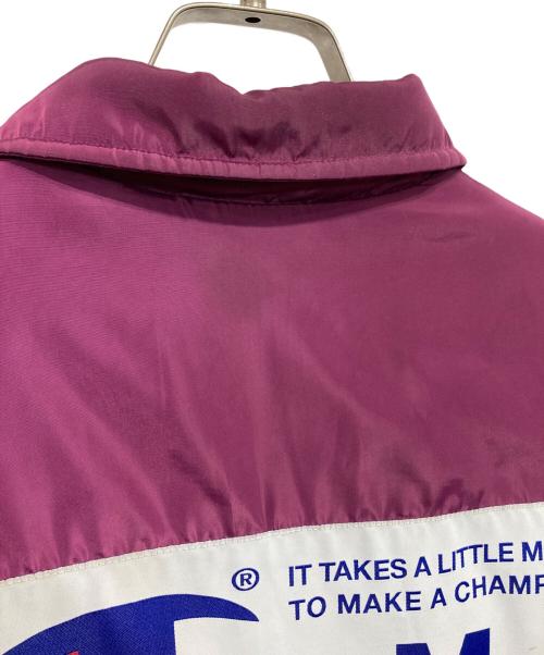 Champion（チャンピオン）Champion (チャンピオン) SUPREME (シュプリーム) Label Coaches Jacket パープル サイズ:Ｍの古着・服飾アイテム
