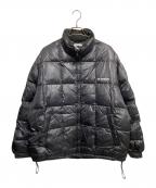 HUFハフ）の古着「HUF WORLDWIDE 2002 ダウンジャケット」｜ブラック