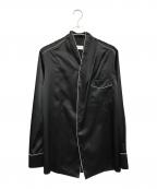 BED J.W. FORDベッドフォード）の古着「スリーピングシャツ」｜ブラック