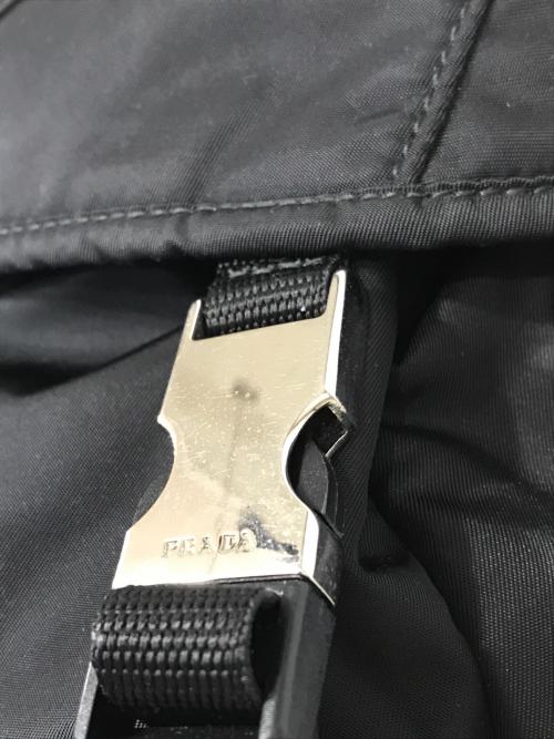PRADA（プラダ）PRADA (プラダ) テスート ナイロンバックパック ブラックの古着・服飾アイテム