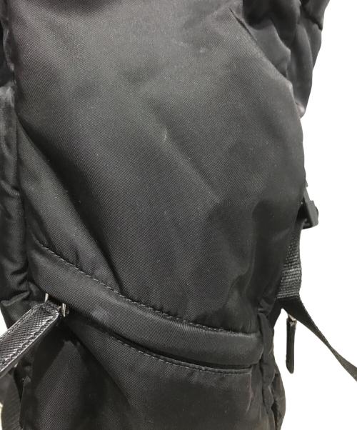 PRADA（プラダ）PRADA (プラダ) テスート ナイロンバックパック ブラックの古着・服飾アイテム