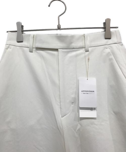 journal standard L'essage（ジャーナルスタンダード レサージュ）journal standard L'essage (ジャーナルスタンダード レサージュ) 【AYAKANEKO×L'ESSAGE】コクーンパンツ ホワイト サイズ:36の古着・服飾アイテム