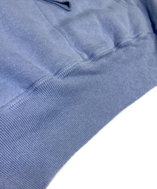 HUMAN MADE（ヒューマンメイド）HUMAN MADE (ヒューマンメイド) ロゴフーディ ブルー サイズ:Lの古着・服飾アイテム