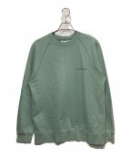 BlackEyePatchブラックアイパッチ）の古着「ラグランスウェット」｜グリーン