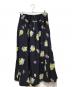 45R（フォーティファイブ・アール）の古着「マーガレットプリントのスカート」｜インディゴ