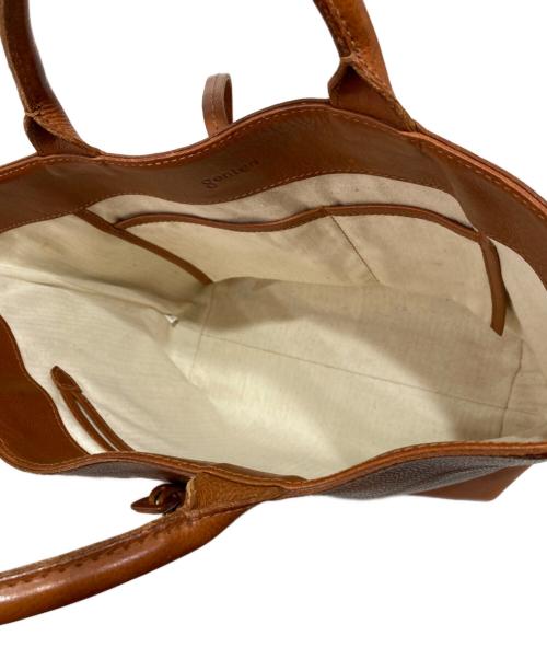 genten（ゲンテン）genten (ゲンテン) トートバッグ ブラウンの古着・服飾アイテム