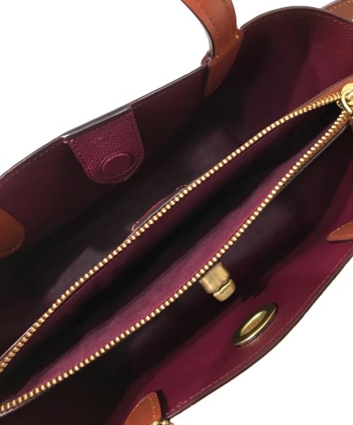 COACH（コーチ）COACH (コーチ) ウィロウ トート 24 シグネチャー キャンバス ウィズ フローラル プリント ブラウンの古着・服飾アイテム