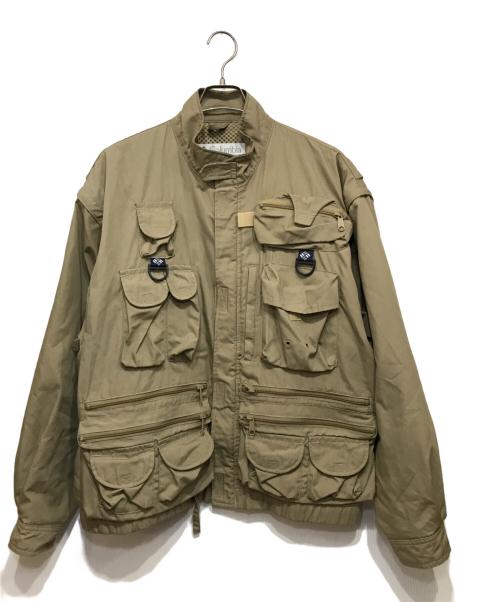Columbia（コロンビア）Columbia (コロンビア) 90’s2WAYフィッシングジャケット ベージュ サイズ:XLの古着・服飾アイテム