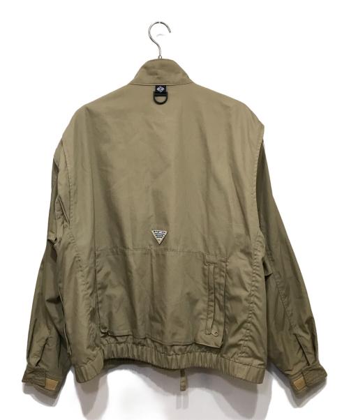Columbia（コロンビア）Columbia (コロンビア) 90’s2WAYフィッシングジャケット ベージュ サイズ:XLの古着・服飾アイテム