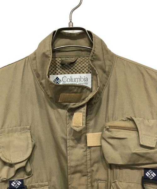 Columbia（コロンビア）Columbia (コロンビア) 90’s2WAYフィッシングジャケット ベージュ サイズ:XLの古着・服飾アイテム