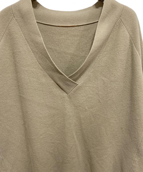 DEUXIEME CLASSE（ドゥーズィエム クラス）DEUXIEME CLASSE (ドゥーズィエム クラス) ウールカシミヤミドルゲージニット プルオーバー ベージュ サイズ:記載無しの古着・服飾アイテム