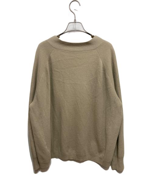 DEUXIEME CLASSE（ドゥーズィエム クラス）DEUXIEME CLASSE (ドゥーズィエム クラス) ウールカシミヤミドルゲージニット プルオーバー ベージュ サイズ:記載無しの古着・服飾アイテム