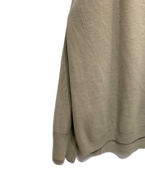 DEUXIEME CLASSE（ドゥーズィエム クラス）DEUXIEME CLASSE (ドゥーズィエム クラス) ウールカシミヤミドルゲージニット プルオーバー ベージュ サイズ:記載無しの古着・服飾アイテム