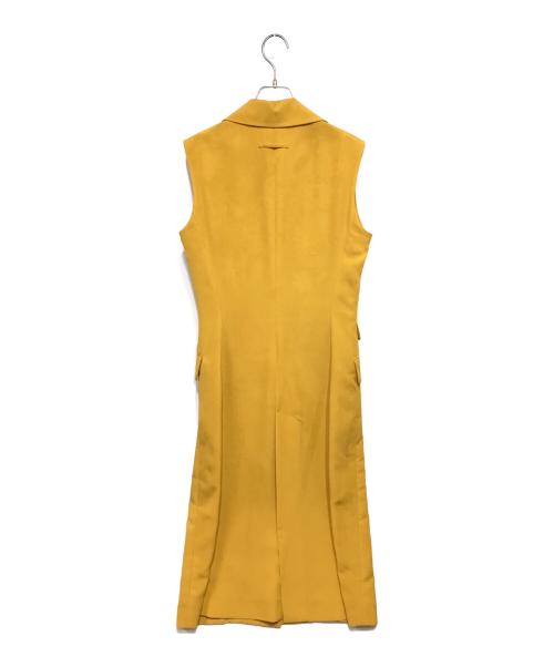 Jean Paul GAULTIER（ジャンポールゴルチェ）Jean Paul GAULTIER (ジャンポールゴルチェ) ノースリーブワンピース イエロー サイズ:40の古着・服飾アイテム