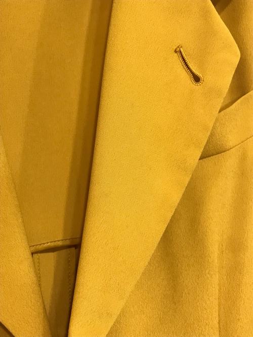 Jean Paul GAULTIER（ジャンポールゴルチェ）Jean Paul GAULTIER (ジャンポールゴルチェ) ノースリーブワンピース イエロー サイズ:40の古着・服飾アイテム