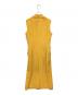 Jean Paul GAULTIER (ジャンポールゴルチェ) ノースリーブワンピース イエロー サイズ:40：5000円
