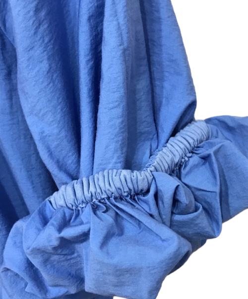 MAX MARA WEEK END（ウィークエンド マックスマーラ）MAX MARA WEEK END (ウィークエンド マックスマーラ) ティアードワンピース ブルー サイズ:36の古着・服飾アイテム