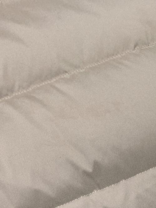 URBAN RESEARCH（アーバンリサーチ）URBAN RESEARCH (アーバンリサーチ) ラビットフードストレッチロングダウン ベージュ サイズ:36の古着・服飾アイテム