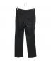 JOHN LAWRENCE SULLIVAN (ジョン ローレンス サリバン) Amunzen straight trousers ブラック サイズ:46：16000円
