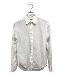 JOHN LAWRENCE SULLIVAN（ジョン ローレンス サリバン）の古着「Broadcloth regular collar shirt」｜ホワイト